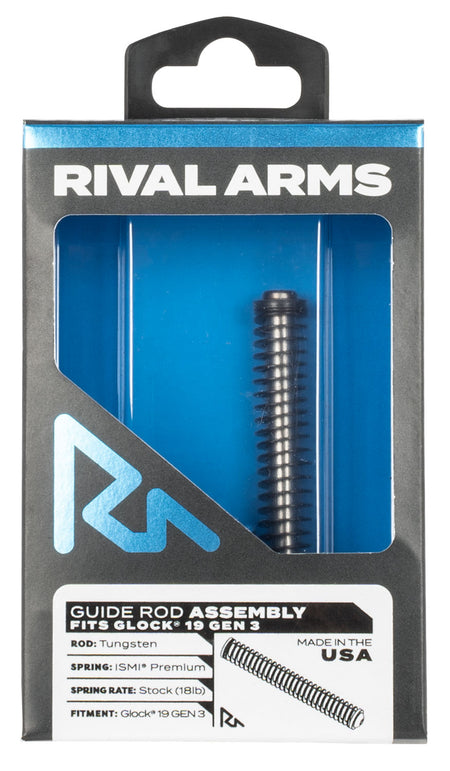 Rival Arms Glock 19 Gen3 Tungsten Billet Guide Rod Assembly (RA50G201T)