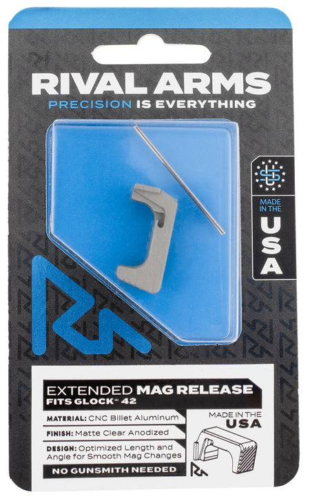 Rival Arms Sig P320 Extended Magazine Release Dark Gray Aluminum (RA72S001D)