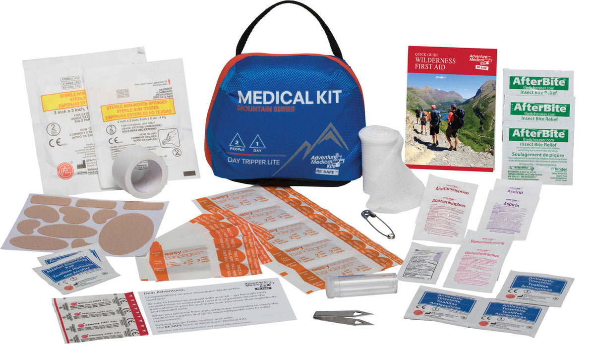 Adventure Medical Kits 01001000 Day Tripper Lite Kit Water Resistant Blue First Aid