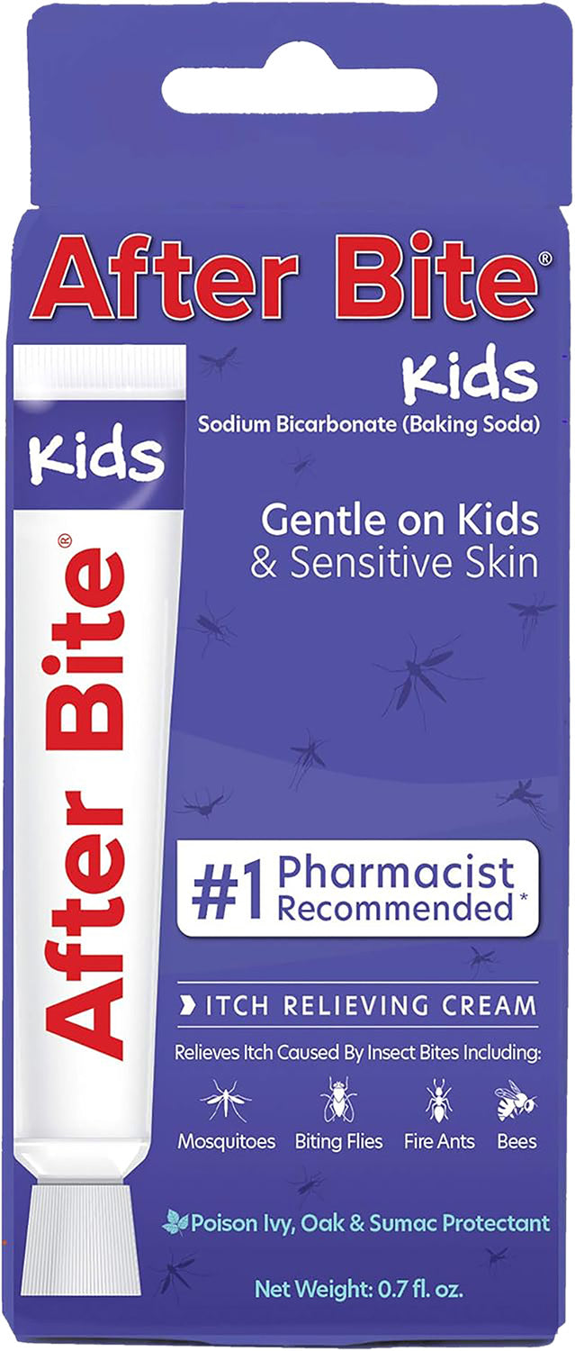 After Bite Kids Gentle Itch Relief Squeeze Tube 0.08 oz for Bug Bites and Stings