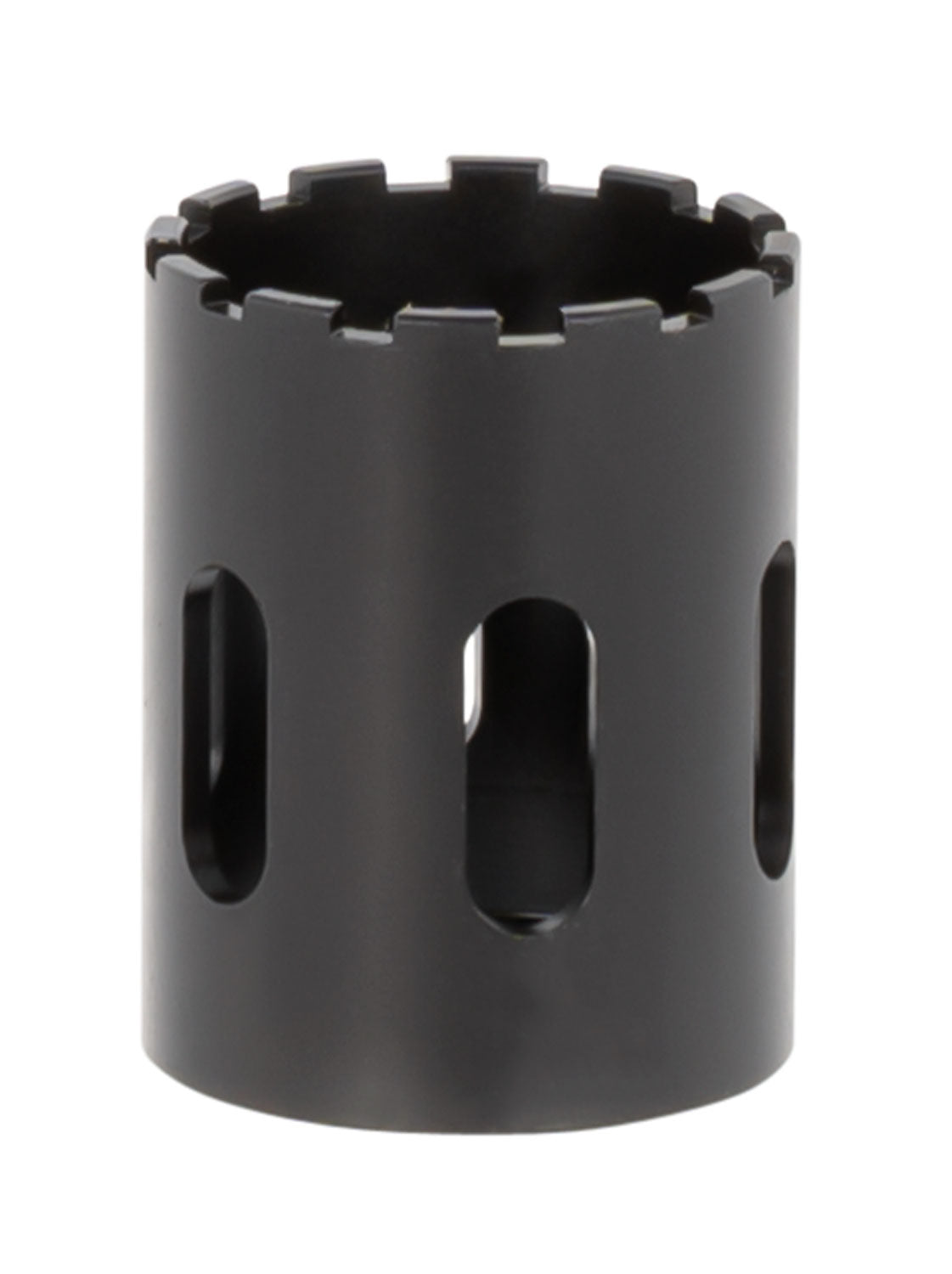 CGS Suppressors Fixed Barrel Spacer Black Steel Fits Kraken, MOD9, and Nautilus Models