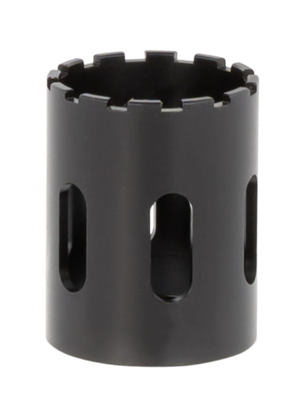 CGS Suppressors Fixed Barrel Spacer Black Steel Fits Kraken, MOD9, and Nautilus Models