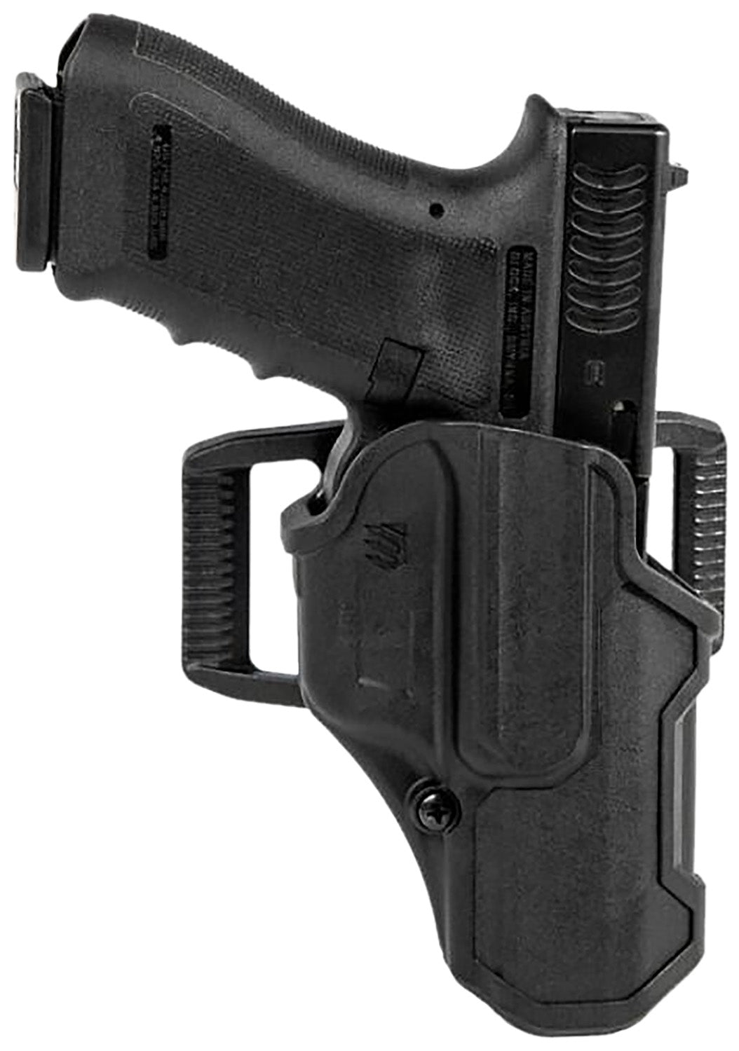 Blackhawk T-Series L2C Light Bearing Outside Waistband Polymer Holster Compatible with Glock 17/19/22/23/32/45 RH