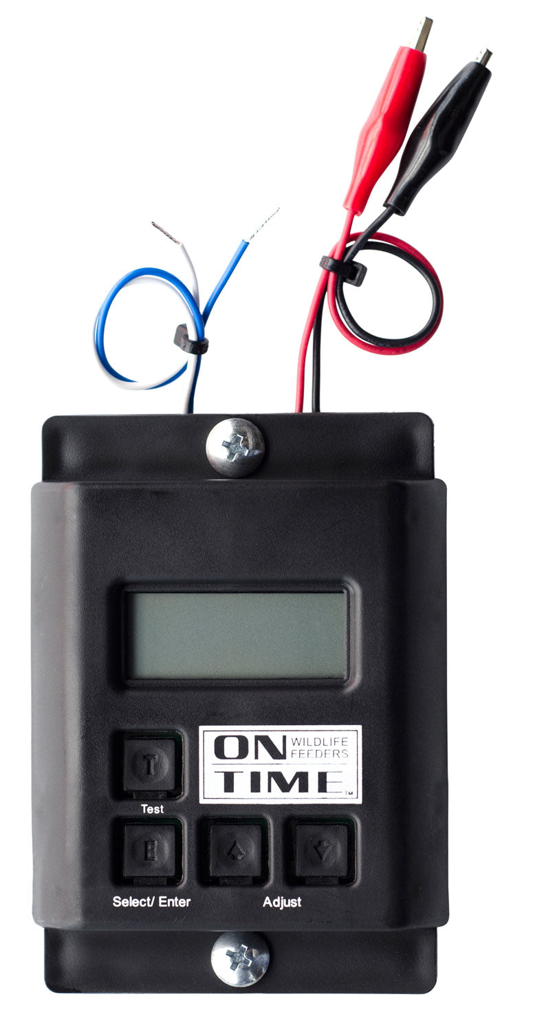 On Time 00503 Adjustable Digital Timer for Game Feeders 6V/12V