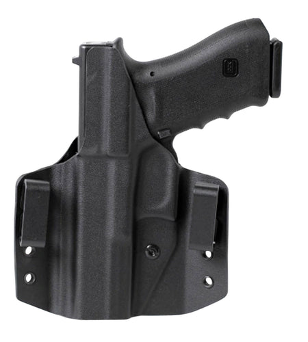 Uncle Mike's 54CCW67BGL CCW OWB Boltaron Holster Belt Slide Mount Glock 42 Left Hand Draw