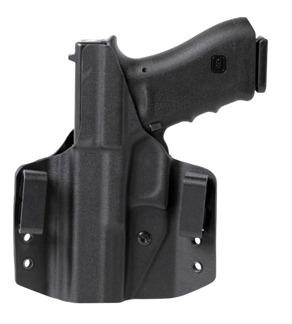 Uncle Mike's 54CCW07BGL CCW OWB Boltaron Holster Belt Loop Mount Springfield XD/XD Compact Left Hand Draw