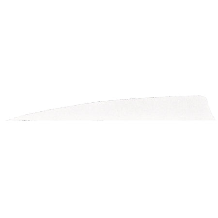 Gateway 5 in. White Shield Cut Feathers Right Wing Pack of 50