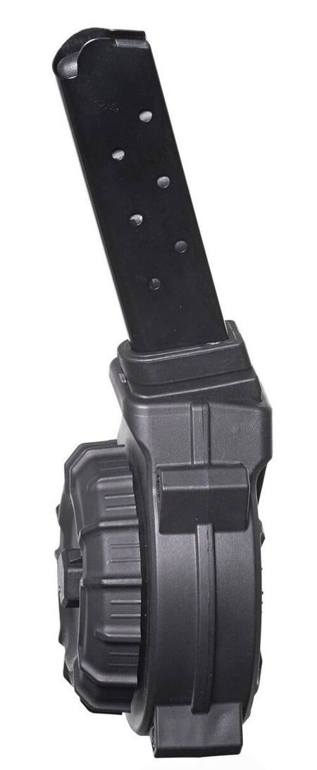 ProMag DRMA31 Drum Magazine 30rd 9mm Fits Smith & Wesson M&P Shield Black Zytel Polymer