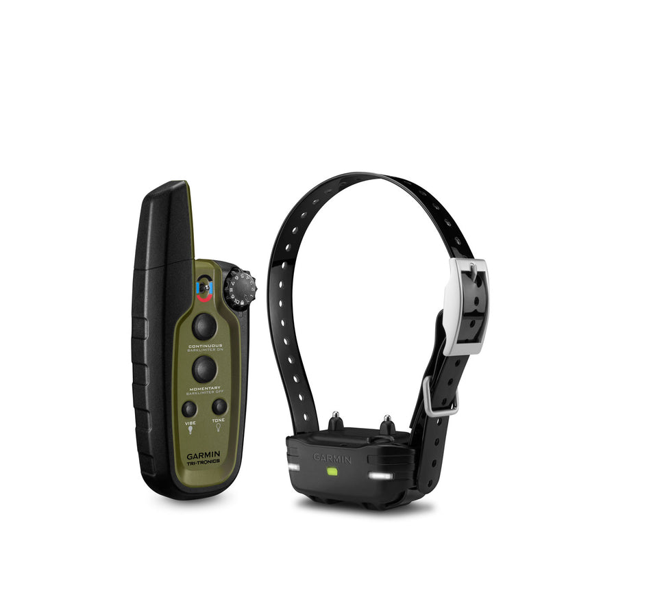Garmin Sport PRO Dog Training System Bundle Green Collar & Handheld Li-ion 3 Dogs 0.75 Mile