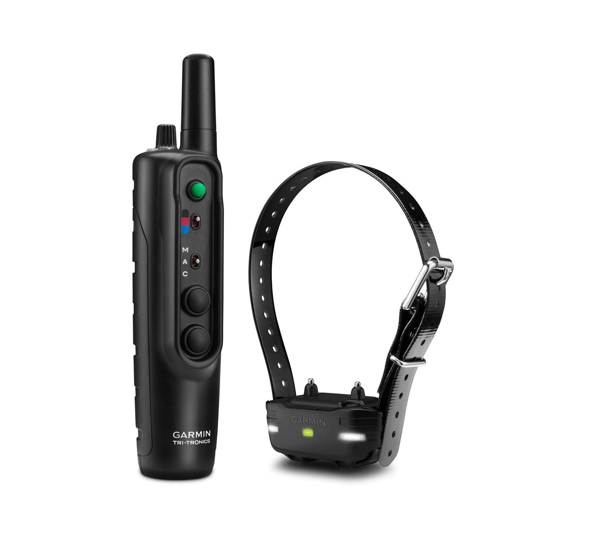 Garmin PRO 550 System Bundle Black Collar & Handheld BarkLimiter LED Beacon Li-ion 1 Mile Range