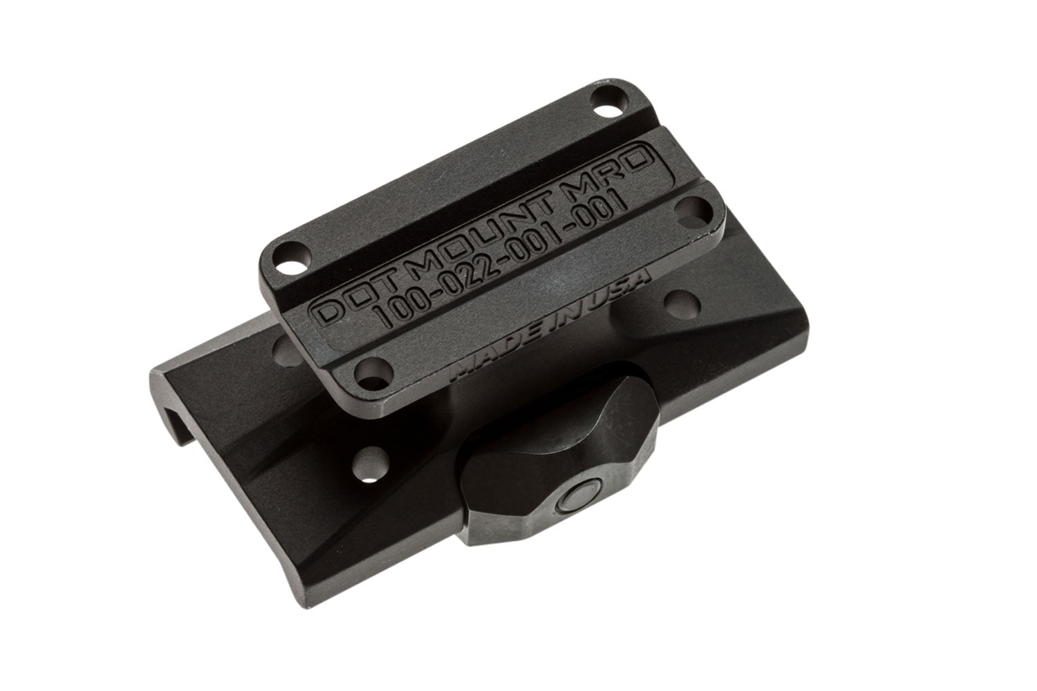 Reptilia LLC 100022 Black Anodized Trijicon MRO DOT Mount Lower 1/3 Co-Witness