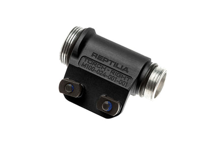 Reptilia TORCH Black Anodized Right Side M-LOK Mount 3V/CR123 Light Body