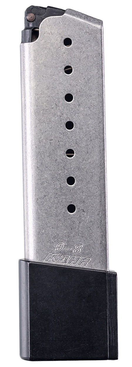 Kahr K910 OEM 9mm Luger 10rd Detachable Stainless Magazine w/ Grip Extension for CW/KP/K/S Models