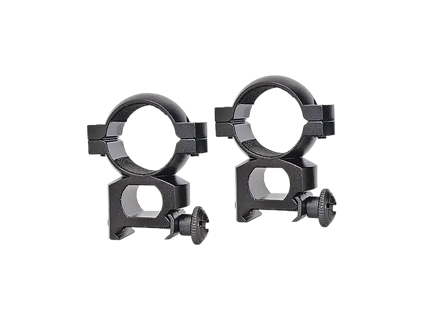Traditions A798DS Matte Black 1-Inch Quick Peep Scope Rings Weaver Style Base