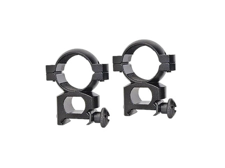 Traditions A798DS Matte Black 1-Inch Quick Peep Scope Rings Weaver Style Base