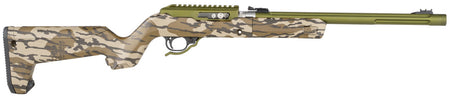 Tactical Solutions ATDMODBBMOB X-Ring Takedown VR 22 LR 10+1 16.50" Matte Olive Drab Fluted Chromoly Steel Barrel, Matte Olive Drab w/Attached Scope Rail Receiver, Mossy Oak Bottomland Magpul X-22 Bac