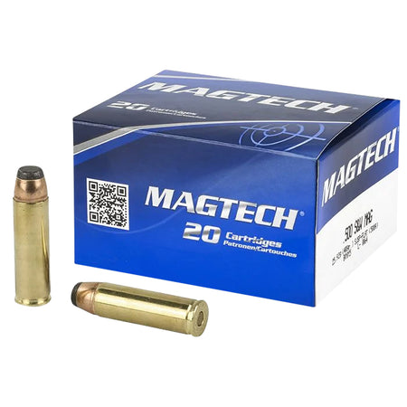 Magtech Sport Shooting Range/Training Semi-Jacketed Soft Point Flat 400 Grain .500 S&W Mag 1624 fps 754908184613