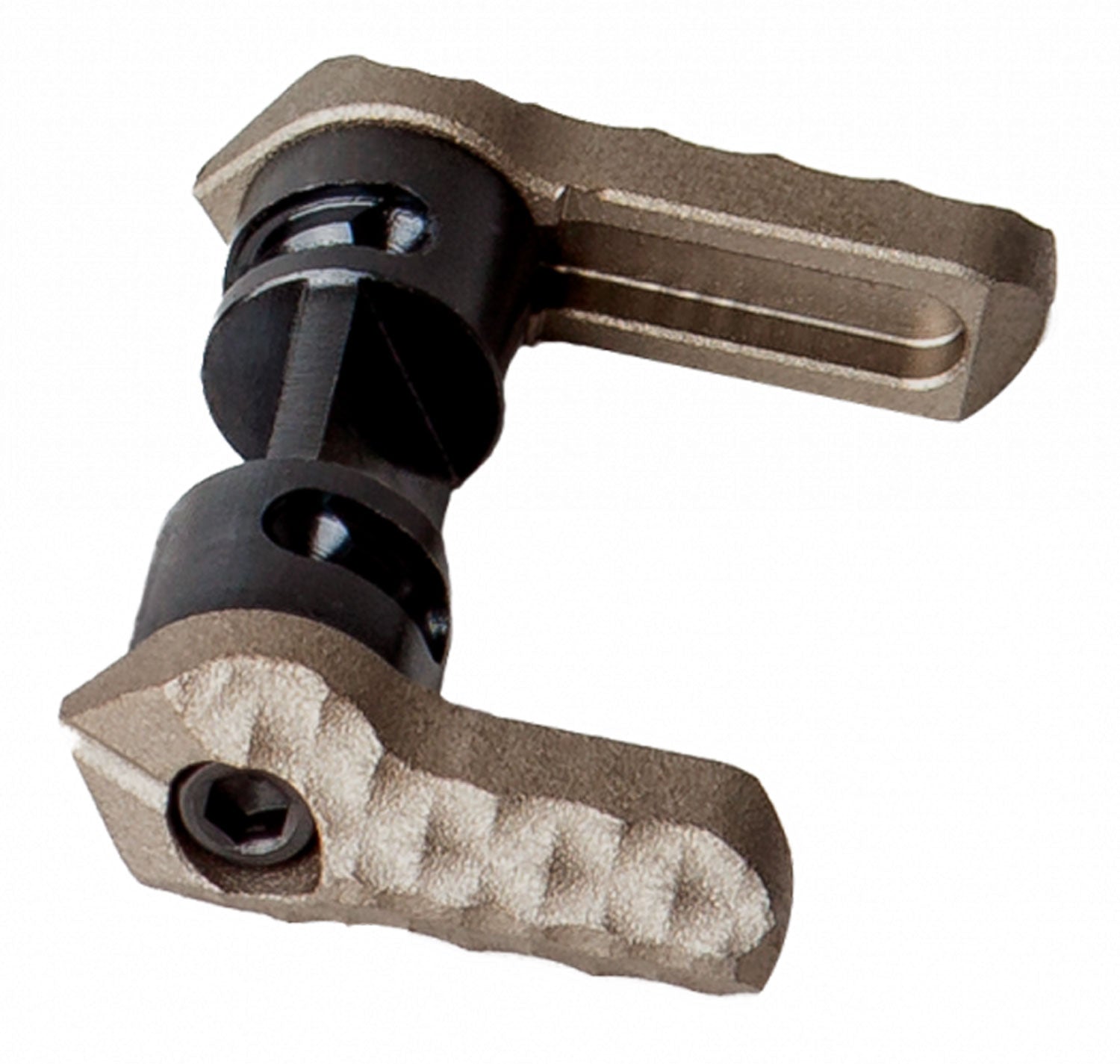 Seekins Precision 60/90 Degree Ambidextrous Safety Selector FDE Aluminum AR-Platform