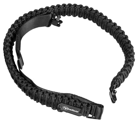 Firefield FF46001 Tactical Two-Point Rifle Sling Black Nylon Paracord Adjustable