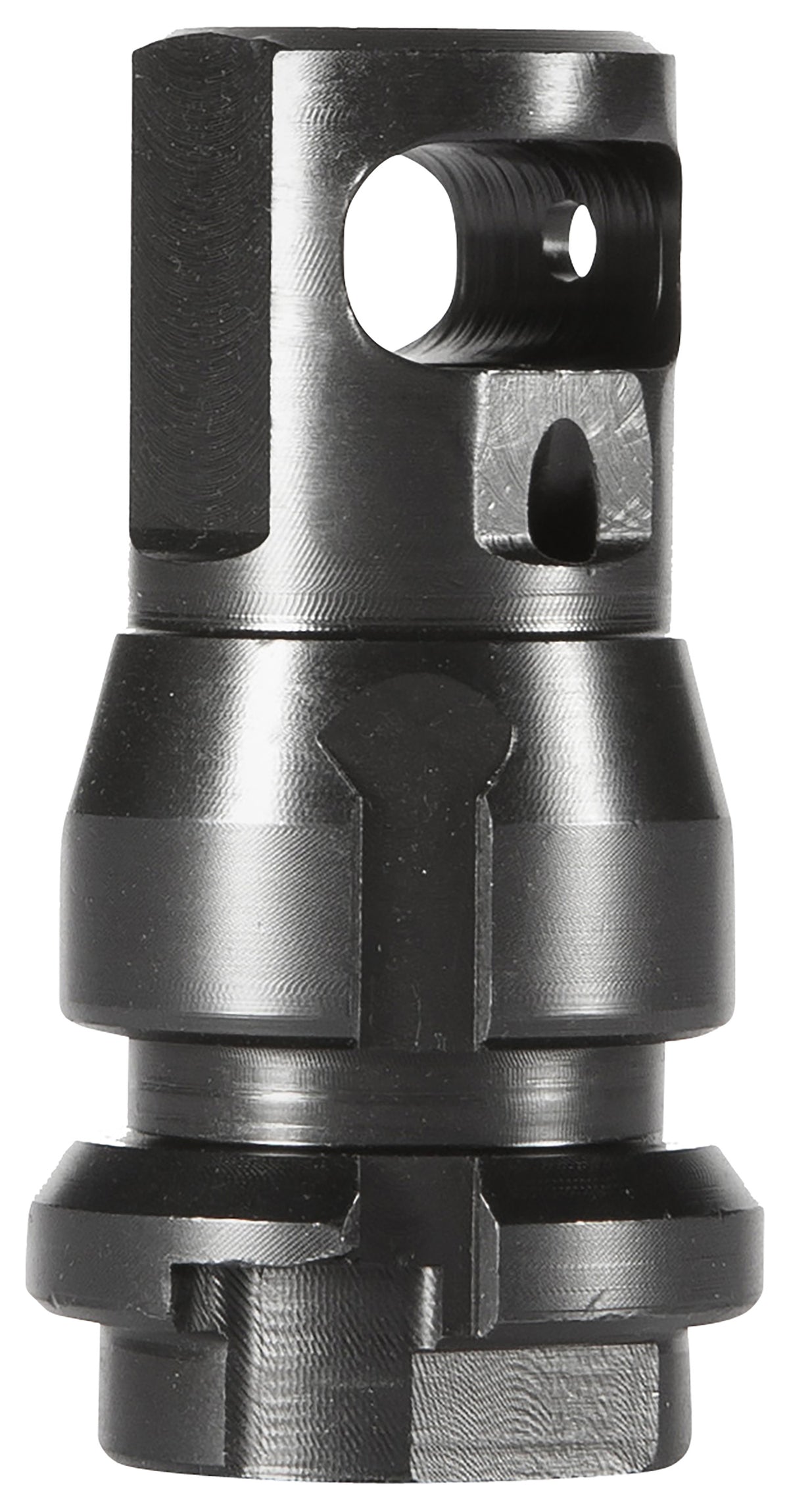 Dead Air DA111 Black KeyMicro Muzzle Brake 2.06" OAL 5/8"-24 tpi for 30 Cal Suppressors