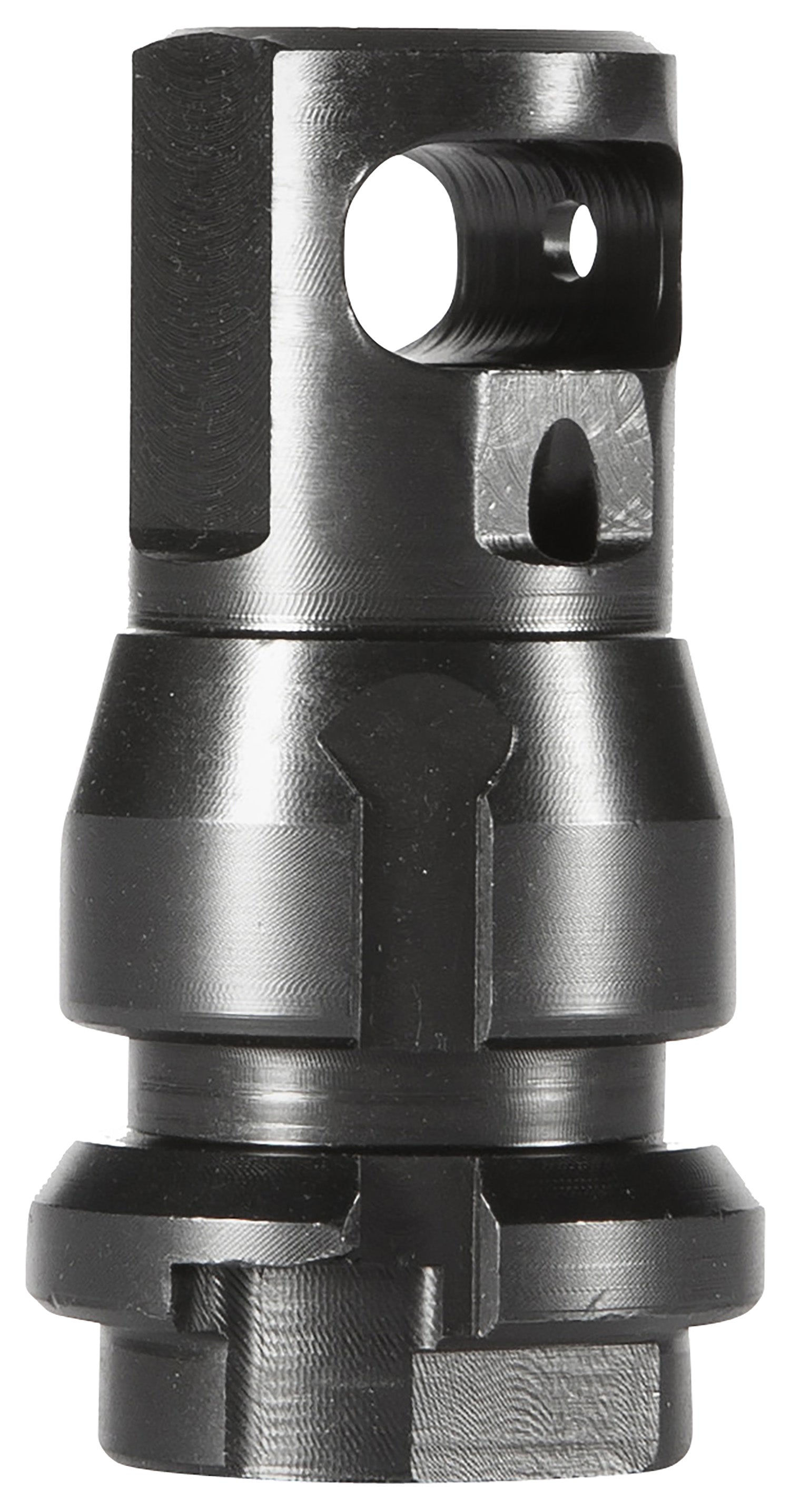 Dead Air DA111 Black KeyMicro Muzzle Brake 2.06" OAL 5/8"-24 tpi for 30 Cal Suppressors