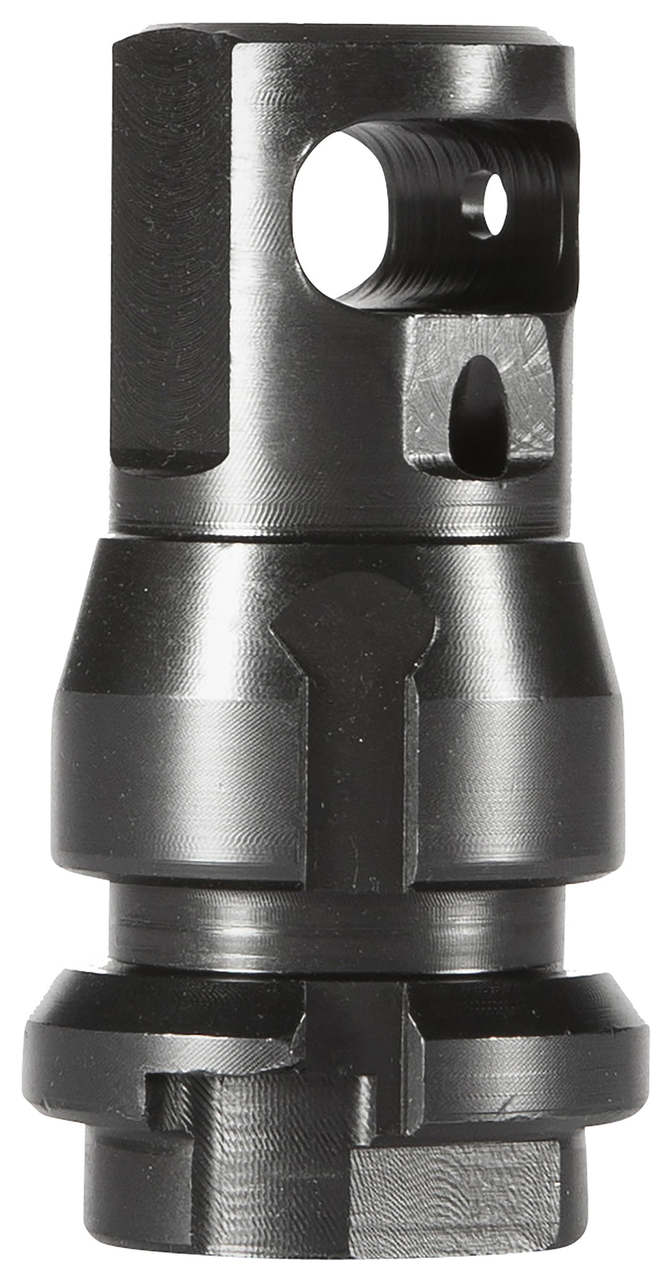 Dead Air DA111 Black KeyMicro Muzzle Brake 2.06" OAL 5/8"-24 tpi for 30 Cal Suppressors