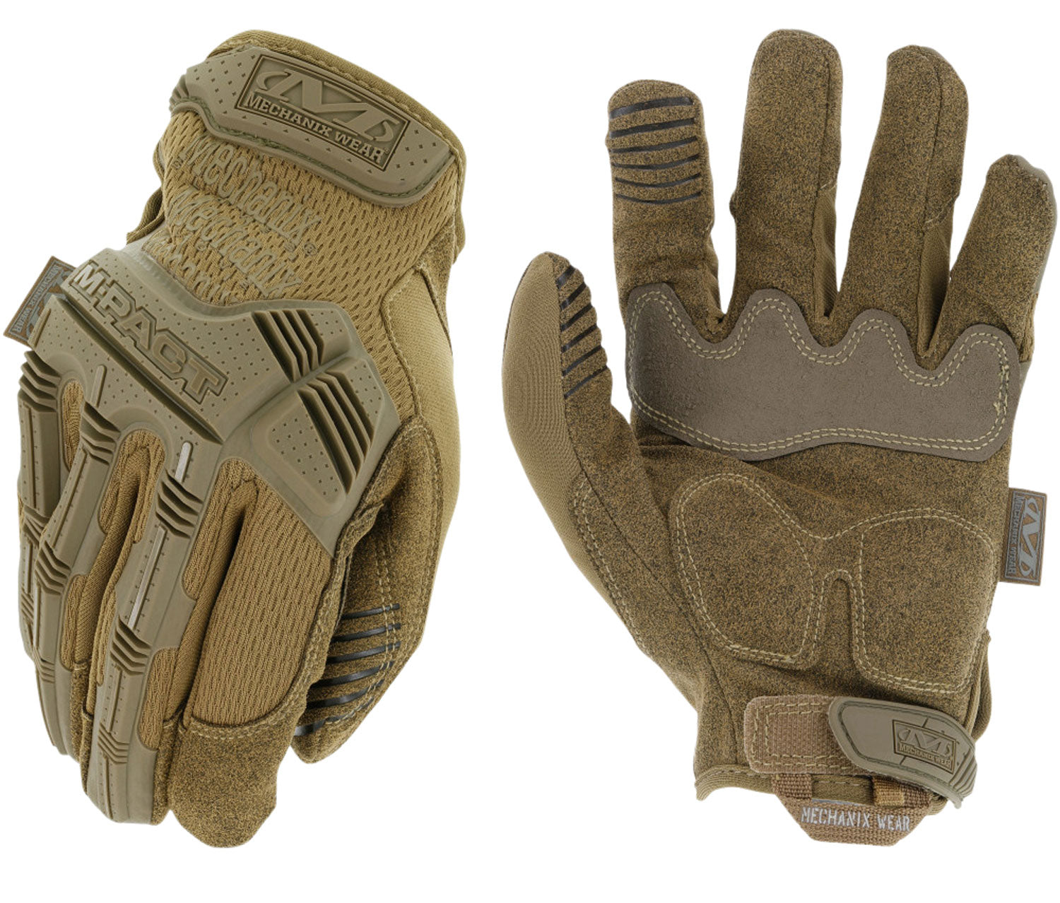 Mechanix Wear MPT72012 M-Pact Coyote 2XL D30 Palm Protection Gloves TPR