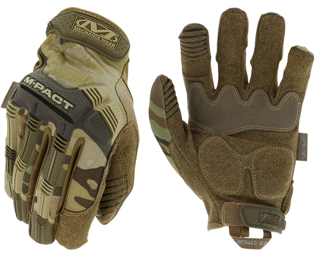 Mechanix Wear MPT78010 M-Pact Multi-Cam Large D30 Palm Protection Gloves TPR