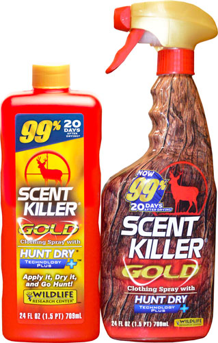 WRC Scent Elimination Gold Combo 2-24oz Case Pack (3)