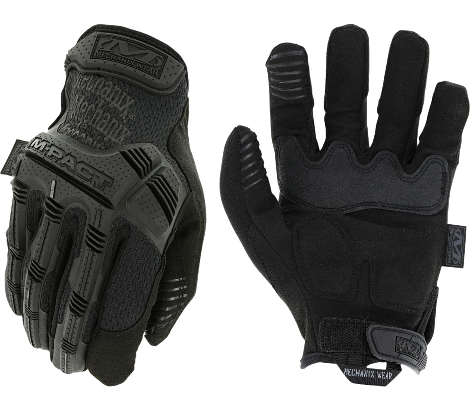 Mechanix Wear MPT-55-012 M-Pact Covert Black Armortex Tactical Gloves 2XL
