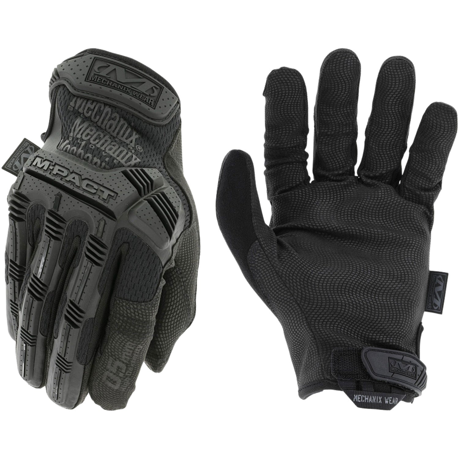 Mechanix Wear M-Pact 0.5mm Black AX-Suede Touchscreen Gloves Large