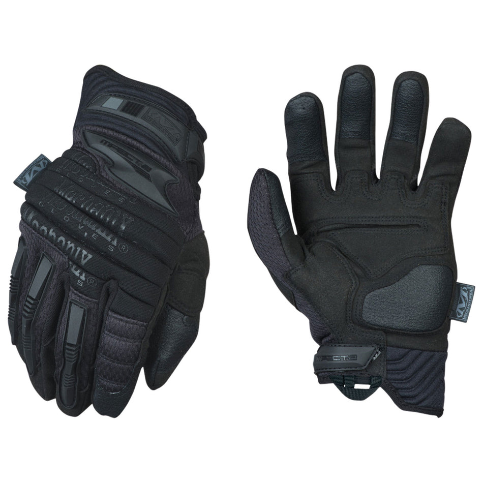 Mechanix Wear MP255009 M-Pact 2 Covert Black Armortex Gloves Medium Velcro