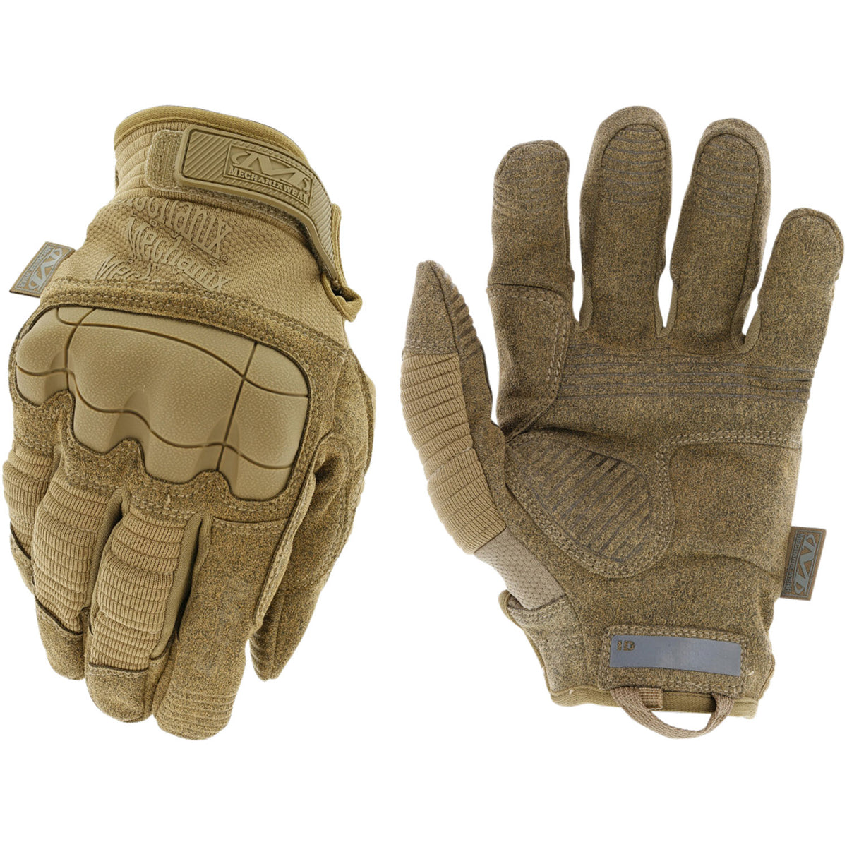 Mechanix Wear M-Pact 3 Coyote Heavy-Duty Gloves Medium Hook & Loop
