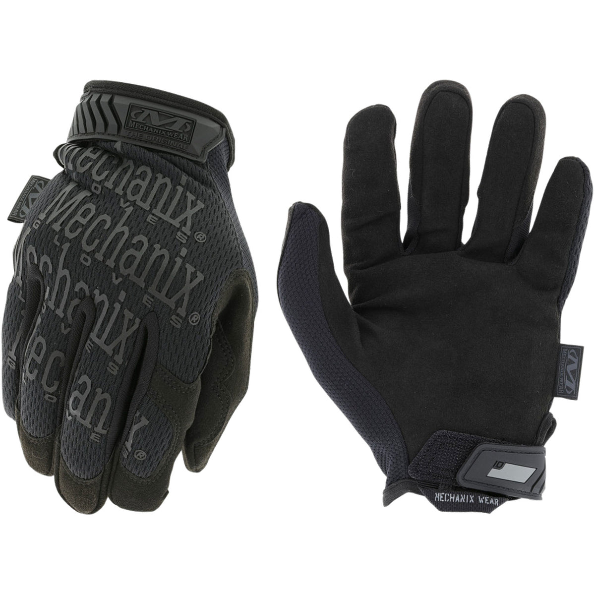 Mechanix Wear MG55009 Original Covert Black Touchscreen Gloves Medium Velcro