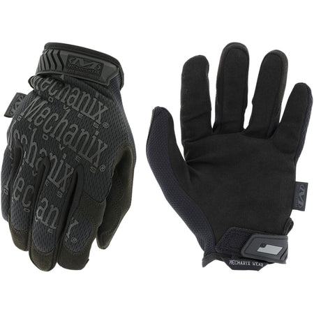 Mechanix Wear MG55008 Original Covert Black Touchscreen Gloves Small Velcro