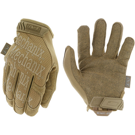 Mechanix Wear MG72011 XL Original Coyote Gloves Synthetic Leather Velcro Closure