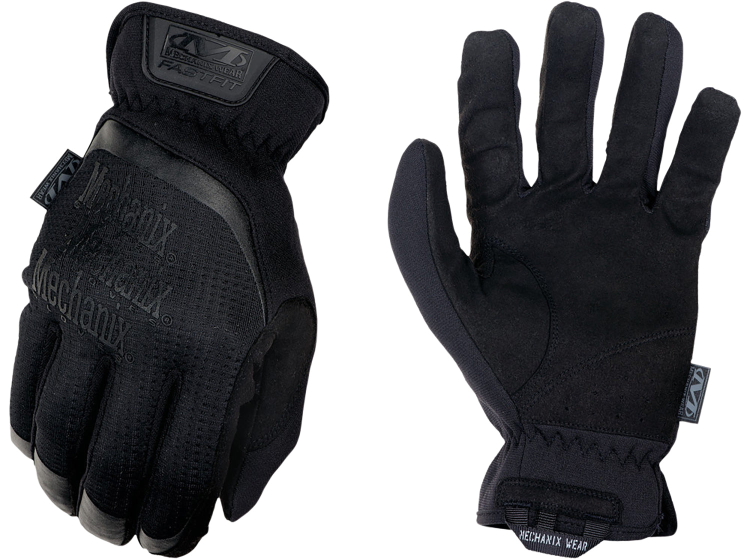 Mechanix Wear FFTAB-55-009 Medium FastFit Covert Touchscreen Gloves Synthetic Leather