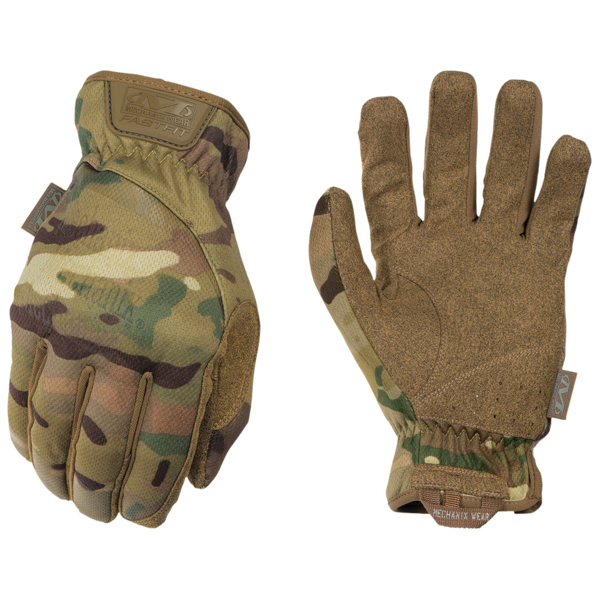 Mechanix Wear FastFit MultiCam Touchscreen Glove Large Synthetic Leather FFTAB-78-010