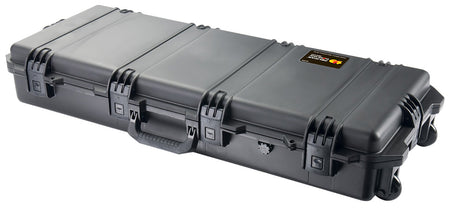 Pelican IM3100X0001 Storm 36.50" Long Rifle Case Black HPX Resin Lockable Wheels