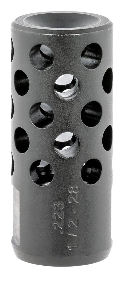 Ruger 90486 AR-15 5.56 NATO Radial Ported Muzzle Brake, Black Oxide, 1/2"-28 tpi, .75" Diameter