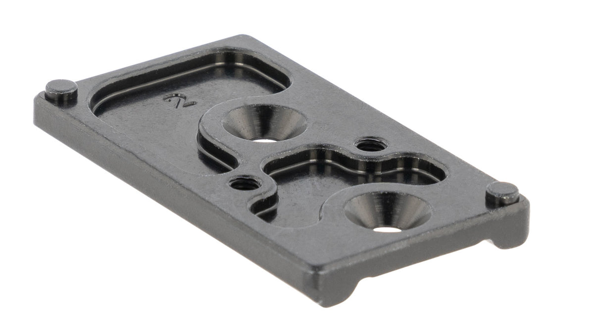 Ruger 90722 Ruger-57 Matte Black Aircraft Aluminum Optic Adapter Plate Fits Docter EOTech Noblex