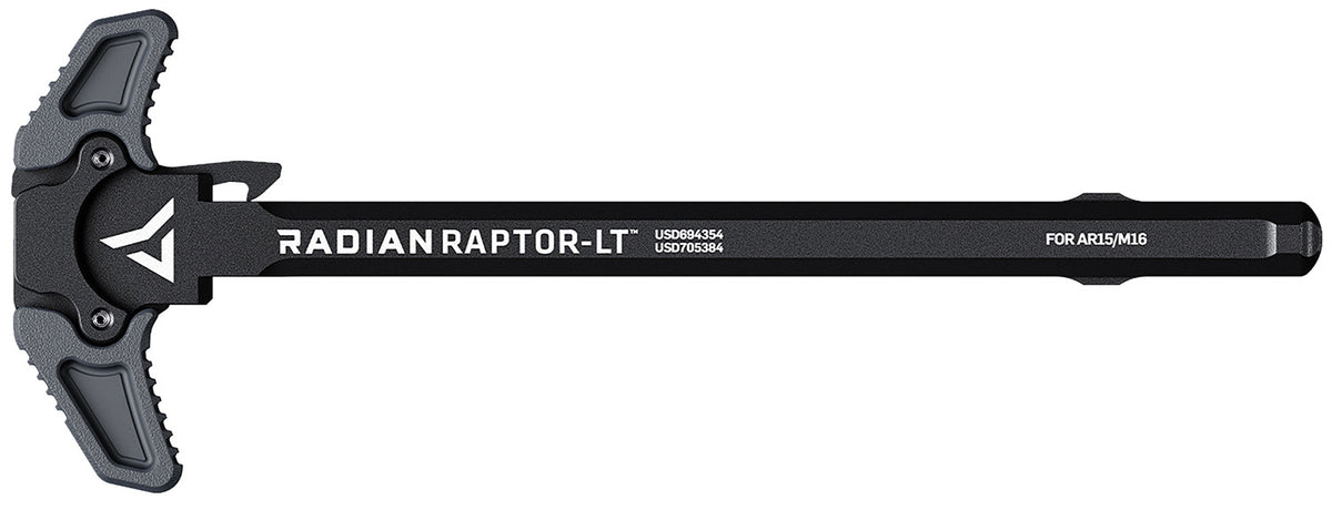 Radian Raptor-LT Lightweight Ambi AR-15/M16 Charging Handle Stealth Gray