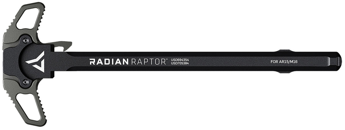 Radian Raptor Ambi AR-15/M16 Charging Handle Radian Gray Anodized