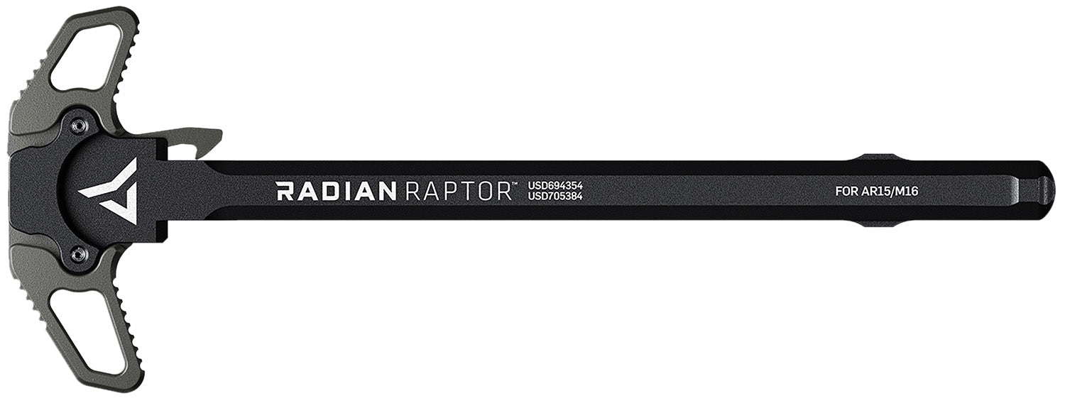 Radian Raptor Ambi AR-15/M16 Charging Handle Radian Gray Anodized
