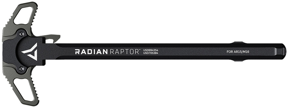 Radian Raptor Ambi AR-15/M16 Charging Handle Radian Gray Anodized