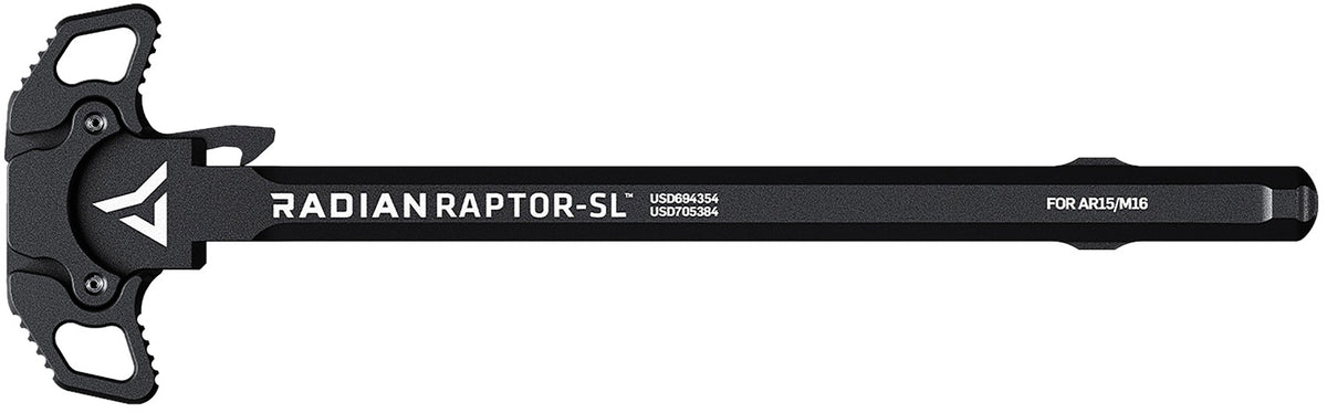Radian Weapons R0176 Raptor SL Black Slim Line Ambi Charging Handle Mil-Spec AR-15