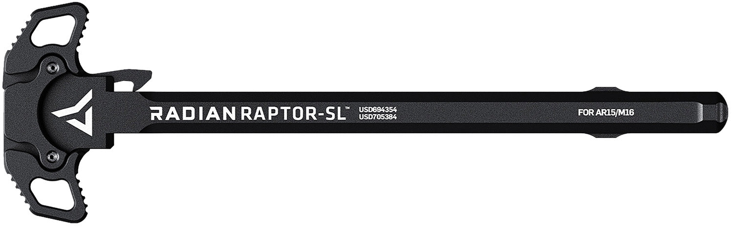 Radian Weapons R0176 Raptor SL Black Slim Line Ambi Charging Handle Mil-Spec AR-15