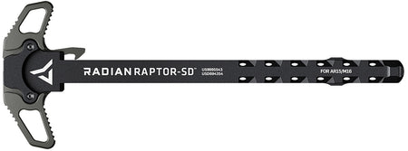 Radian Weapons R0561 Raptor SD Gray Gas Ported Ambi Charging Handle Mil-Spec AR-15