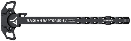 Radian Weapons R0278 Raptor SD-SL Black Low Profile Gas Ported Ambi Charging Handle