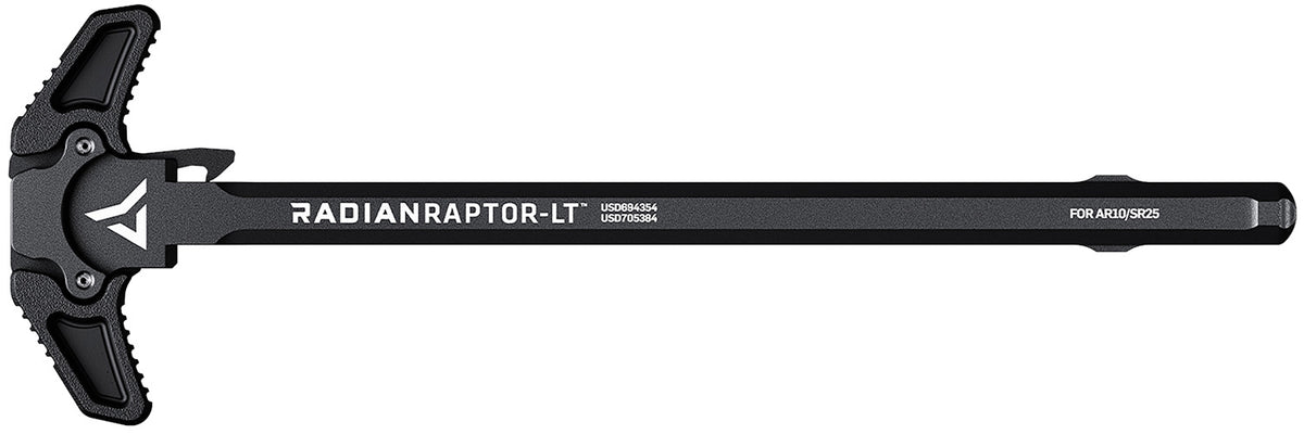 Radian Weapons R0151 Raptor LT Ambi Charging Handle Black Fits AR-10/SR-25 Platform